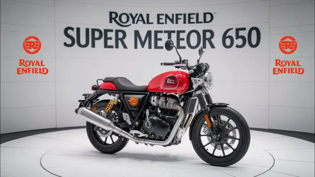 Royal Enfield Super Meteor 2026 Launched – Refined Engine, Cruiser Styling & Smart Features