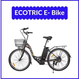 ECOTRIC e bike for food delivery