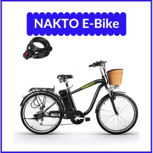 NAKTO e bike Best Electric Bikes For Delivery