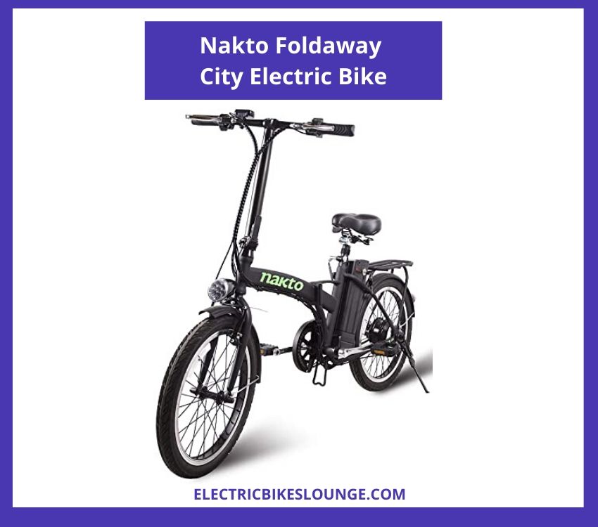 electric folding bicycle Nakto